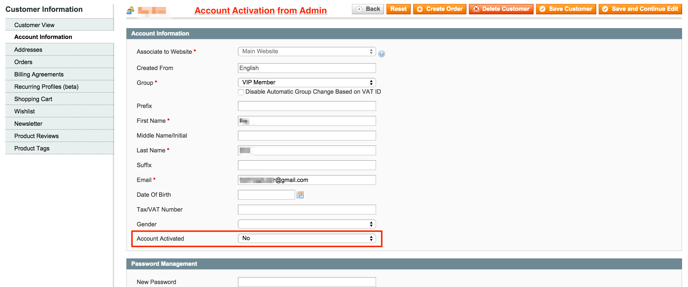 customer account approval archives