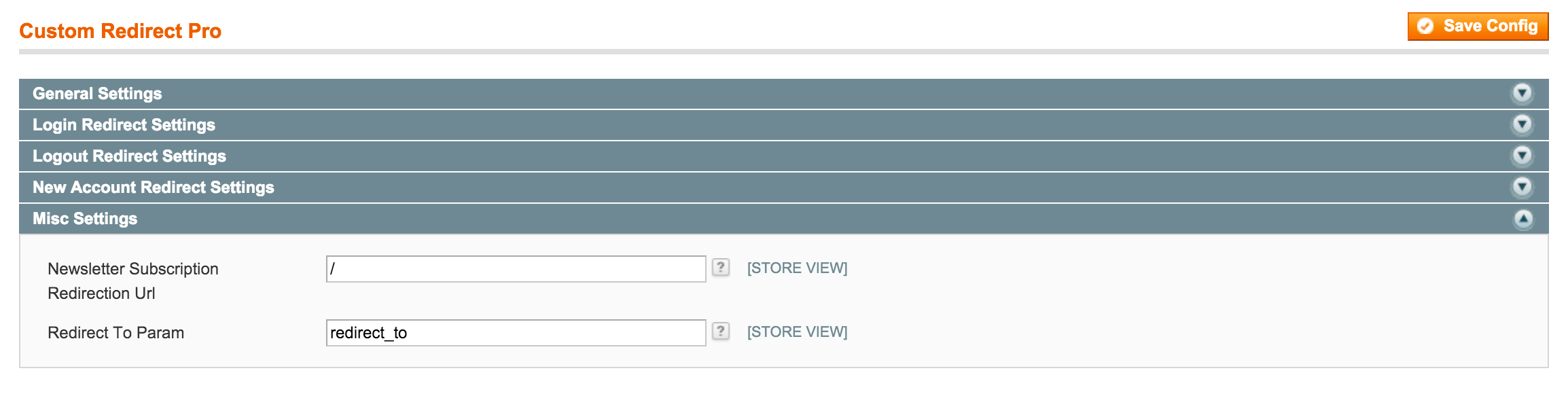 Newsletter Subscription Redirect